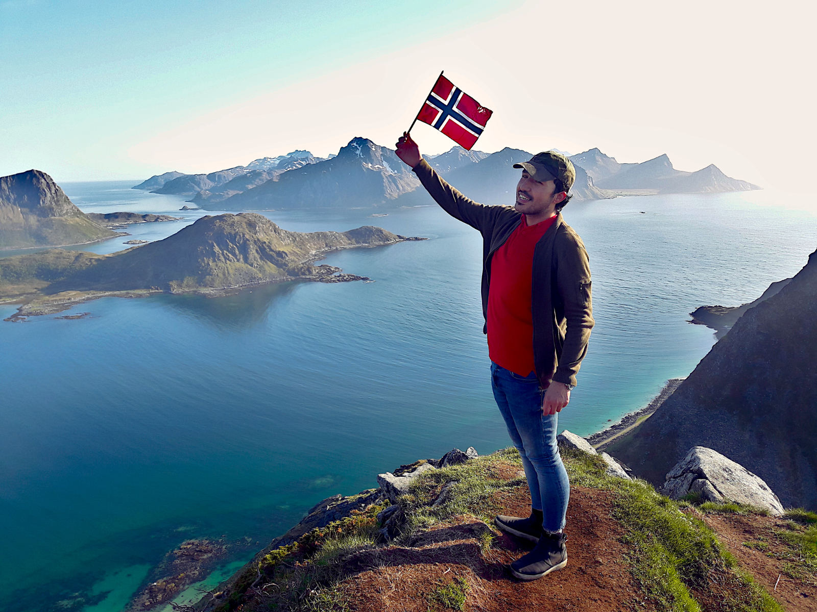 Fototekst Ny norsk flott natur i Lofoten